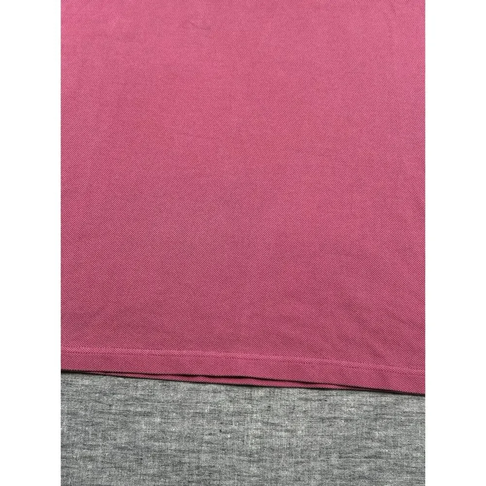 J Crew Oarsman Pique Pocket Shirt Mens Medium Pink Short Sleeve Preppy Crew